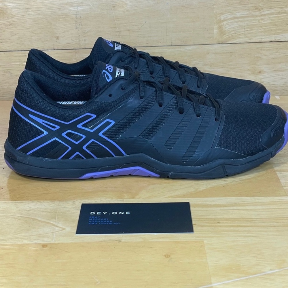 ASICS Met Convington Violet Black Training Shoe